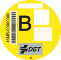 Etiqueta DGT B