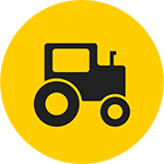 Icono agrícola e industrial